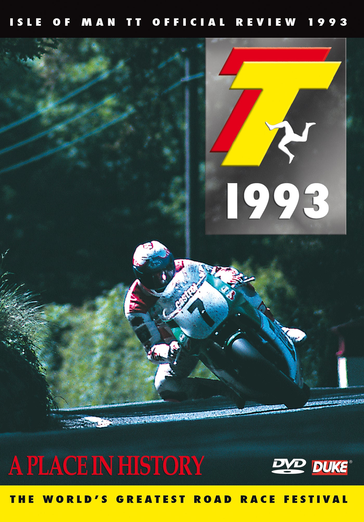 Isle of Man TT 1993 Official Review cover art