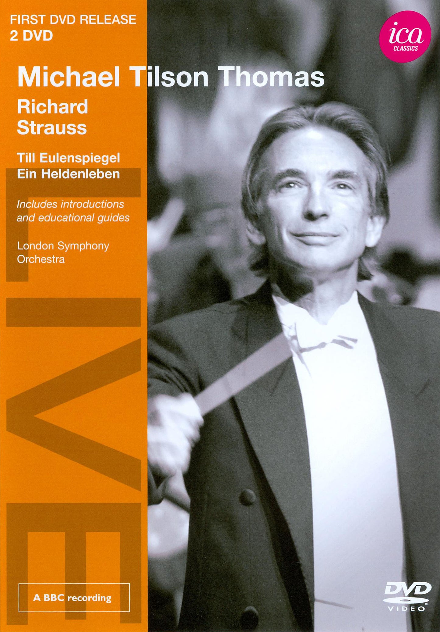 Richard Strauss - Michael Tilson Thomas Conducts Strauss (2 Dvd) cover art