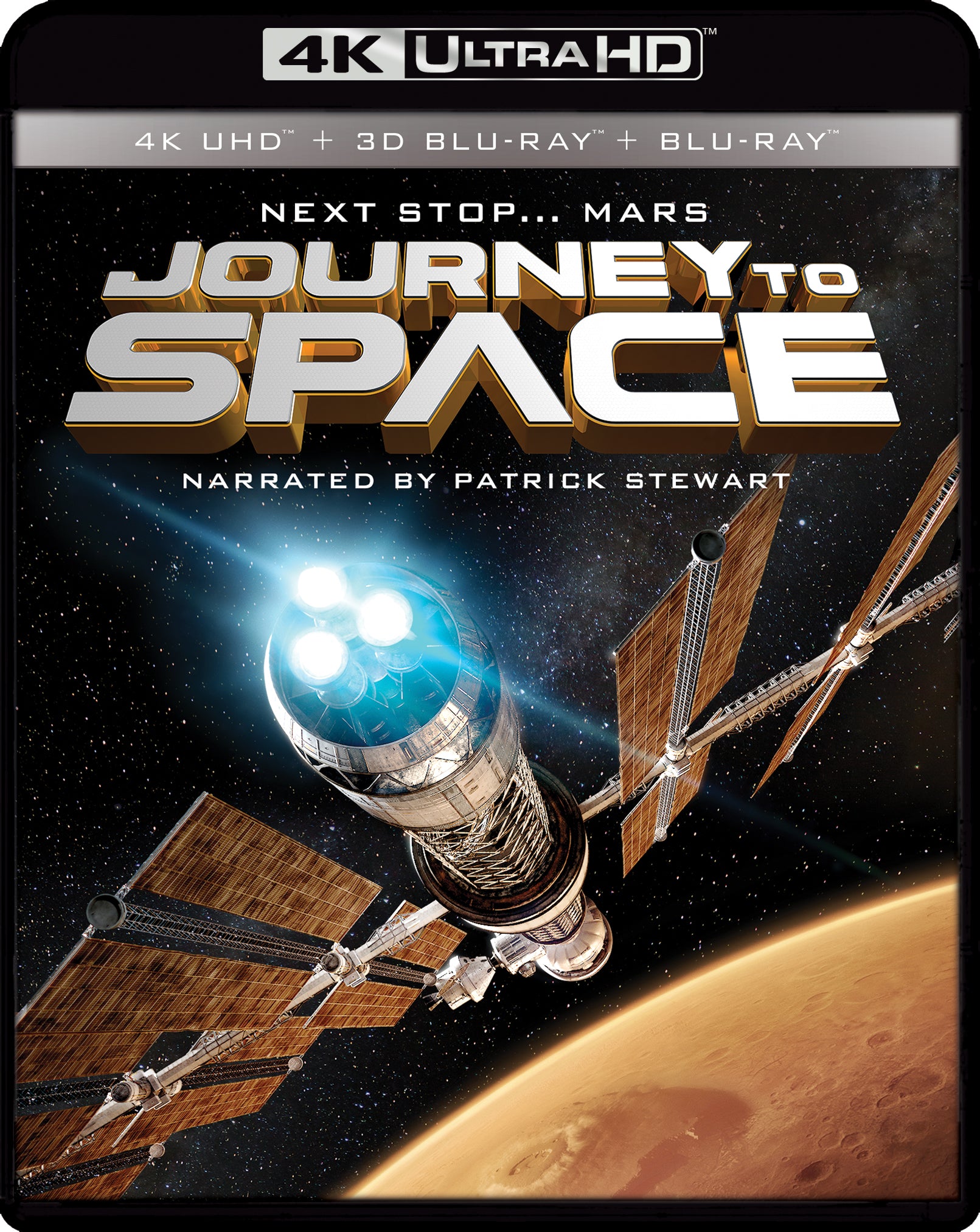 IMAX: Journey to Space [4K Ultra HD Blu-ray/Blu-ray] [3D] [3 Discs] cover art