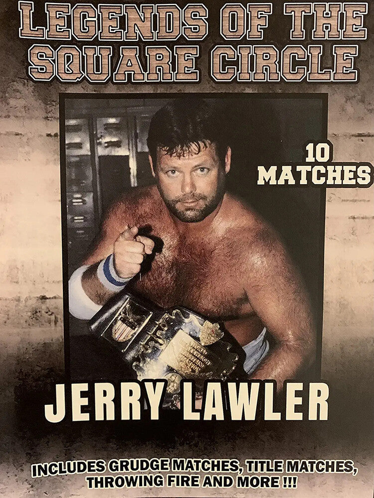 Legends of the Square Circle: Jerry Lawler cover art