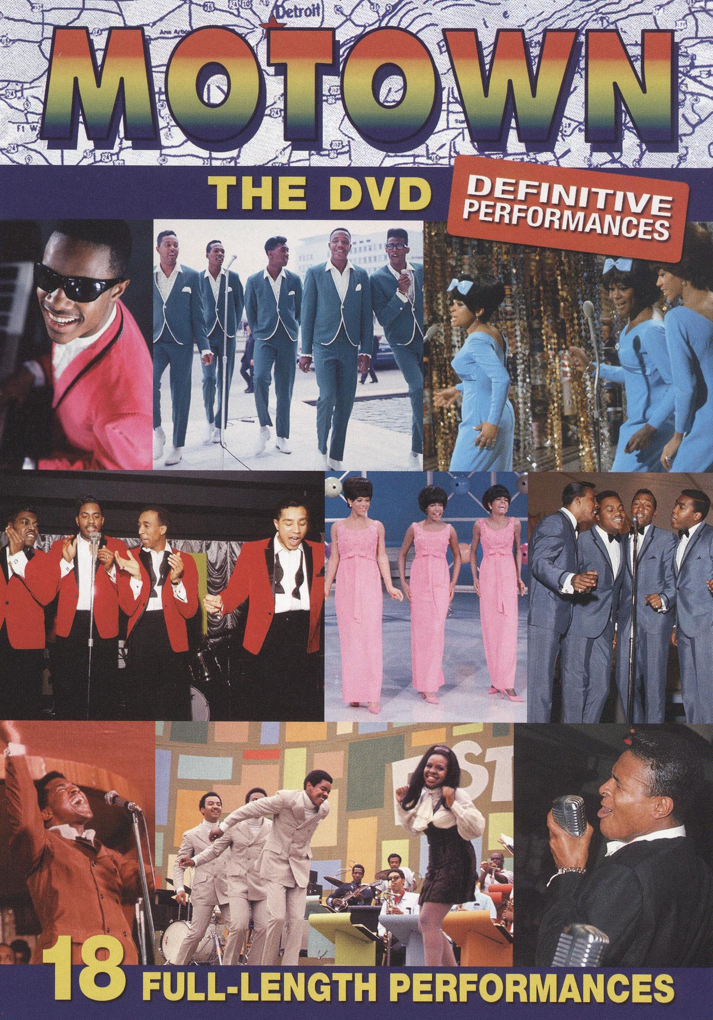 Motown: The DVD cover art