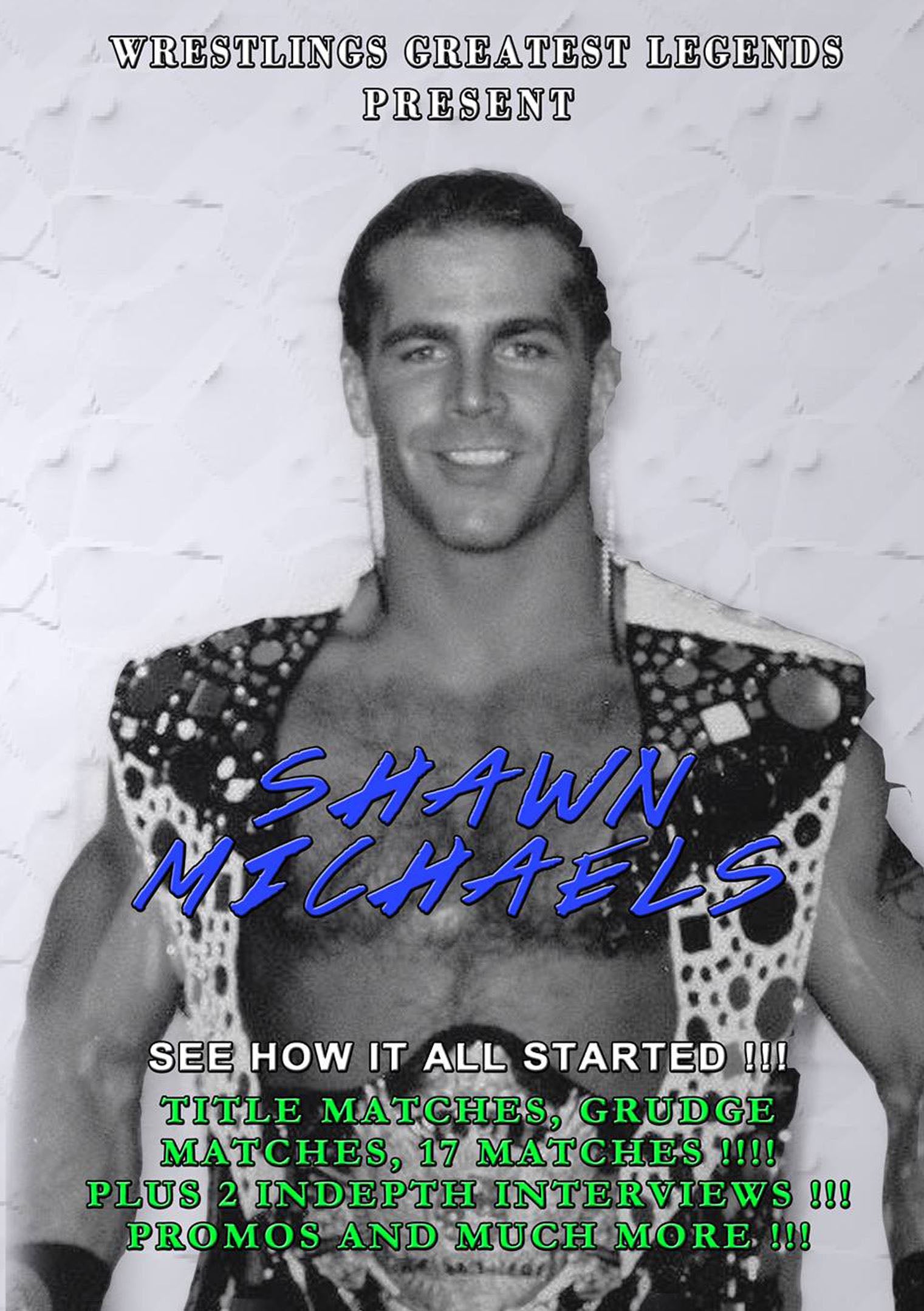 Wrestling's Greatest Legends: Shawn Michaels cover art