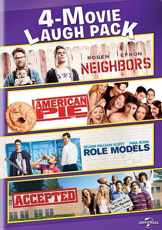 Neighbors/American Pie/Role Models/Accepted cover art