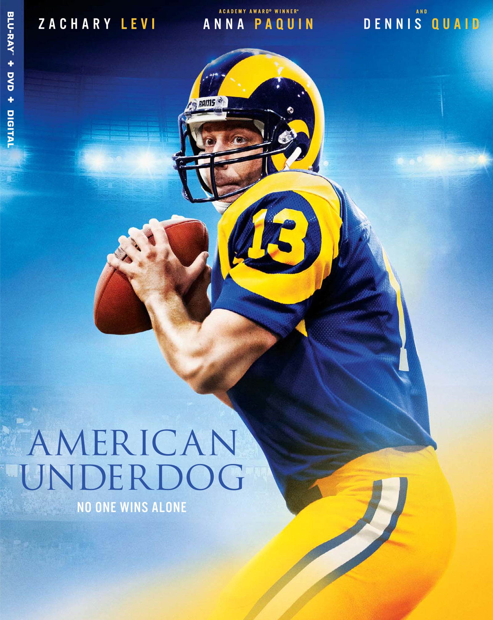 American Underdog [Includes Digital Copy] [Blu-ray/DVD] cover art