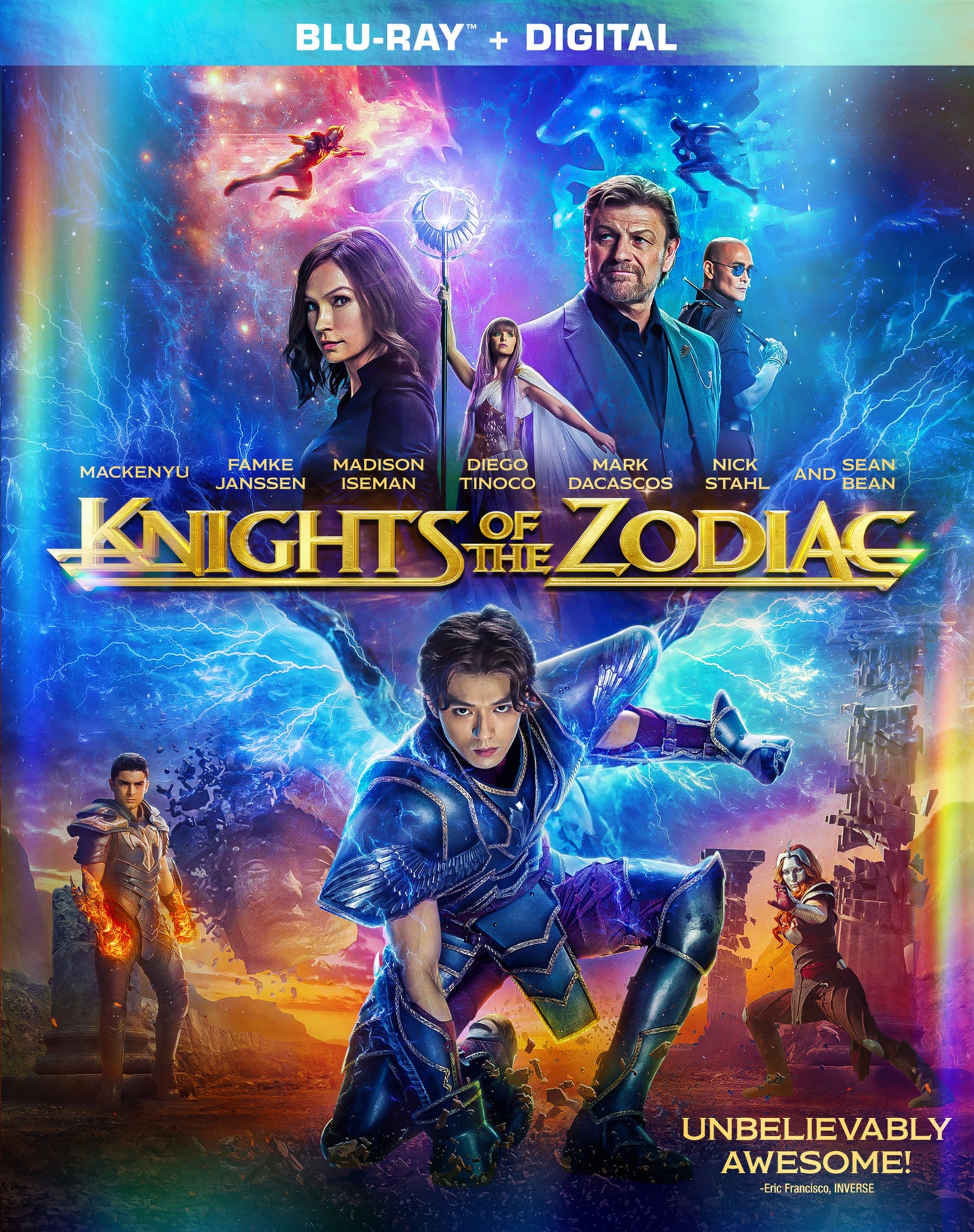Knights of the Zodiac [Includes Digital Copy] [Blu-ray] cover art