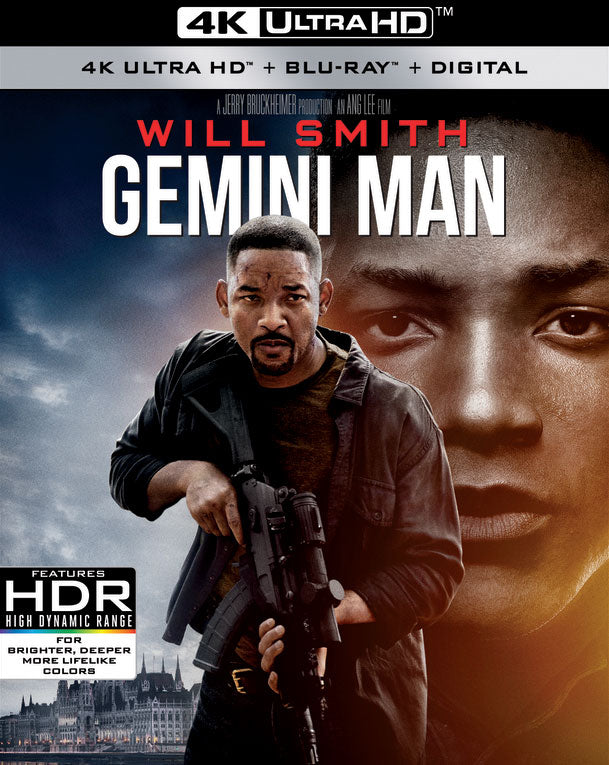 Gemini Man [Includes Digital Copy] [4K Ultra HD Blu-ray/Blu-ray] cover art