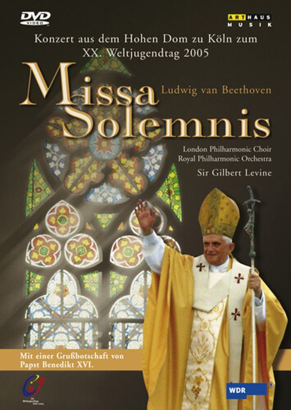MISSA SOLEMNIS-ROYAL PHILHARMONIC ORCHESTRA LONDON PHILHARMONIC CHORUS SIR GILBERT LEVINE (CONDUCTOR) MONICA GROOP JERRY HADLEY BOZENA HARASIMOWICZ FRANZ-JOSEF SELIG cover art