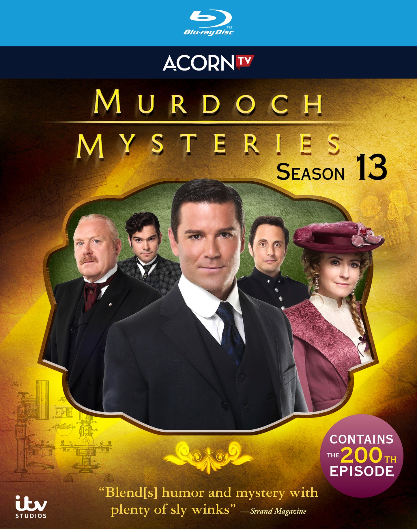 Murdoch Mysteries: Series 13 cover art