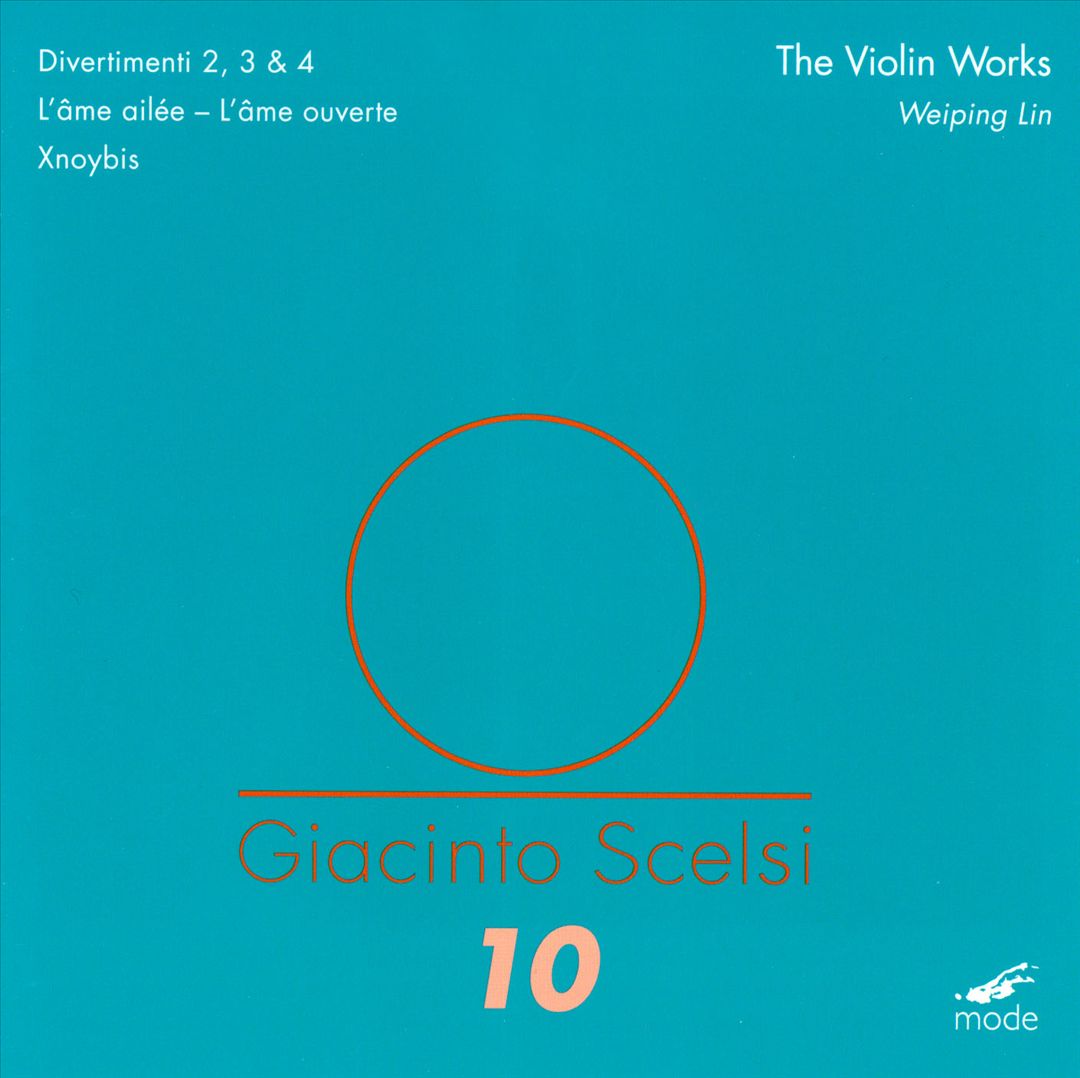 Giacinto Scelsi: The Violin Works cover art
