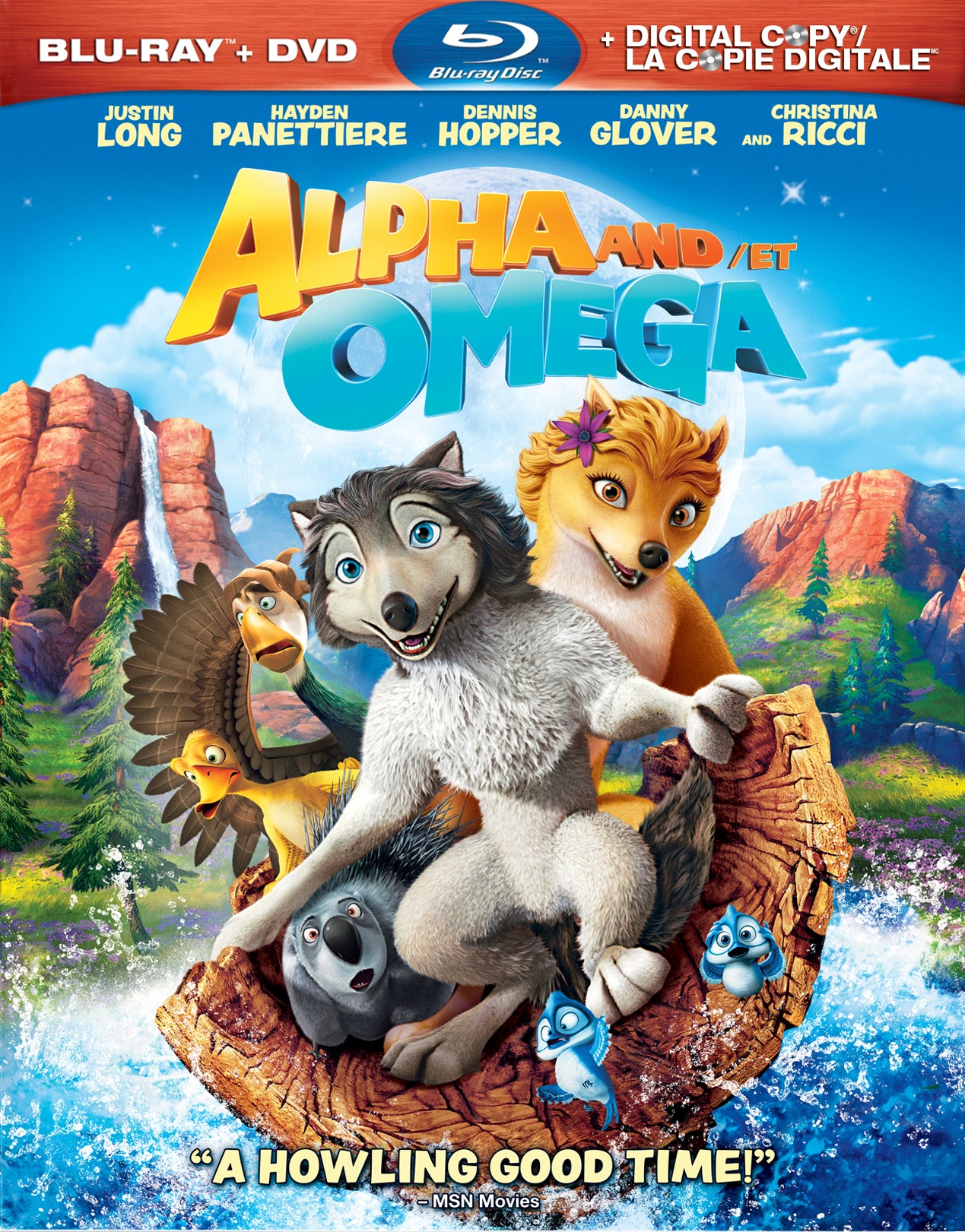Alpha and Omega [2 Discs] [Blu-ray/DVD] [Includes Digital Copy] cover art