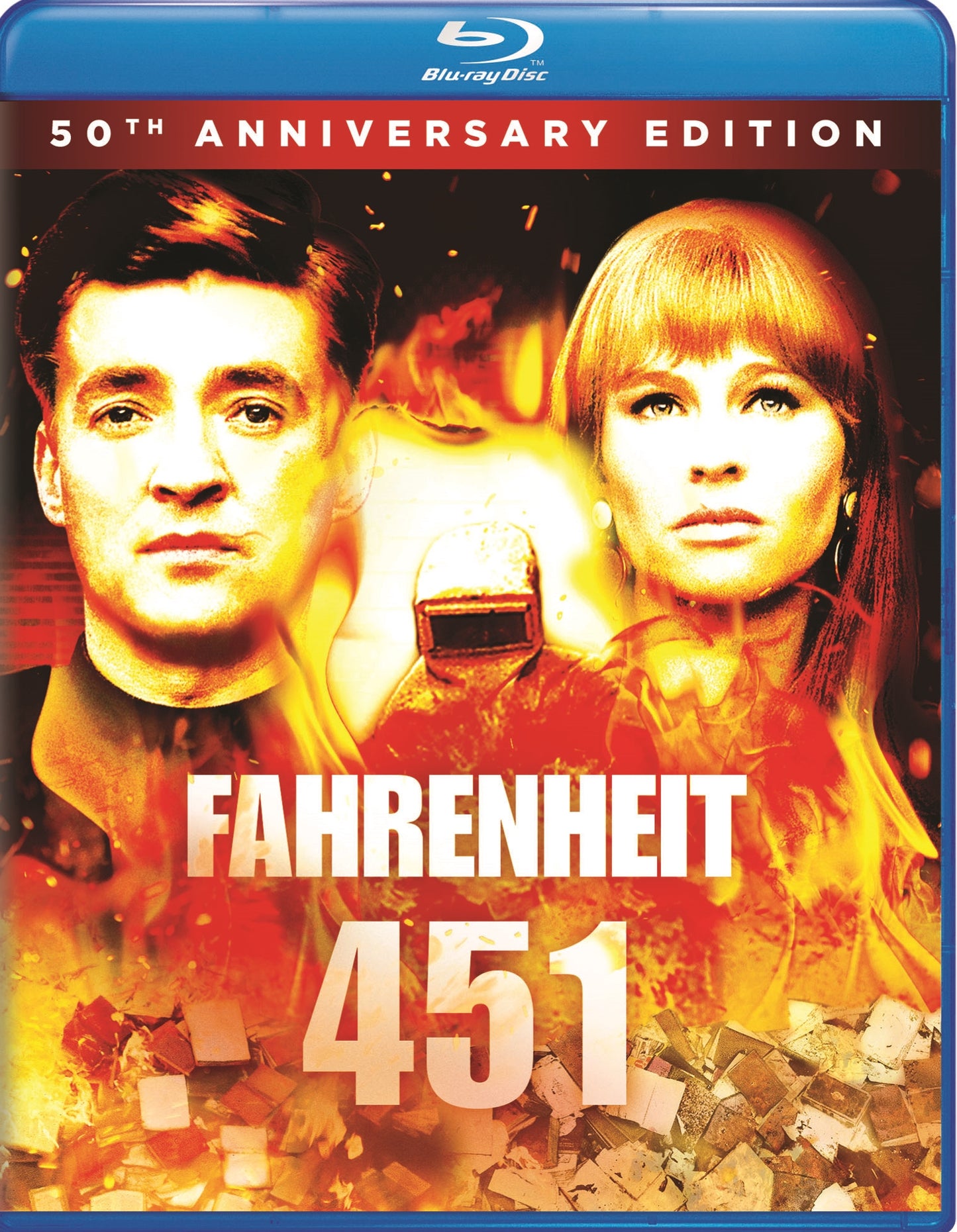 Fahrenheit 451 [50th Anniversary Edition] [Blu-ray] cover art