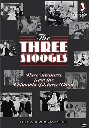 Three Stooges: Rare Treasures from the Columbia Pictures Vault cover art