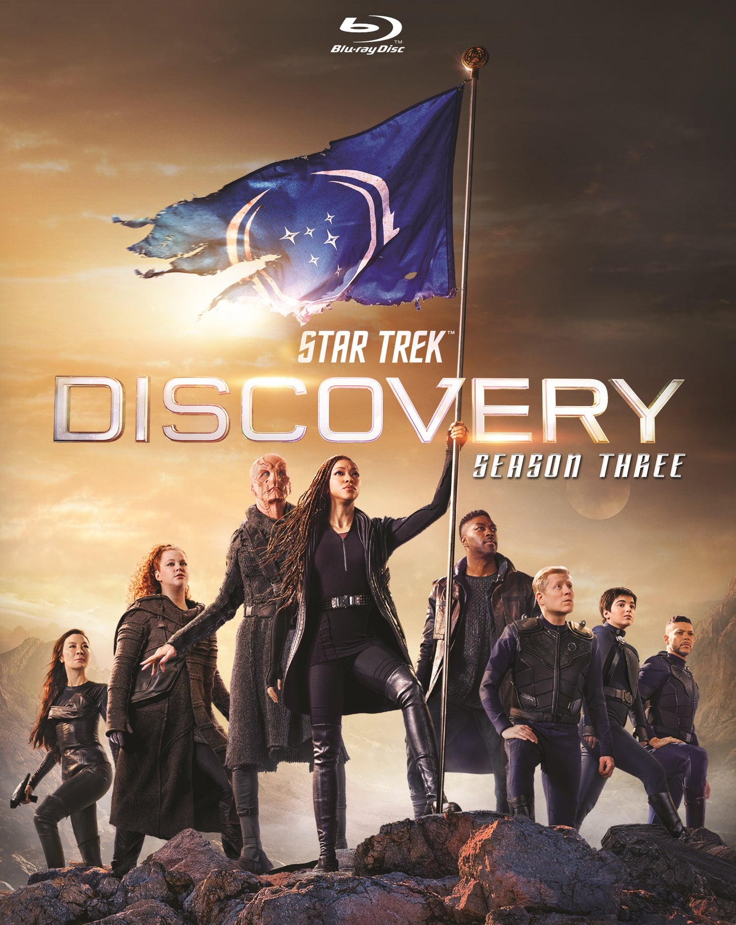 Star Trek: Discovery - Season Three [Blu-ray] cover art