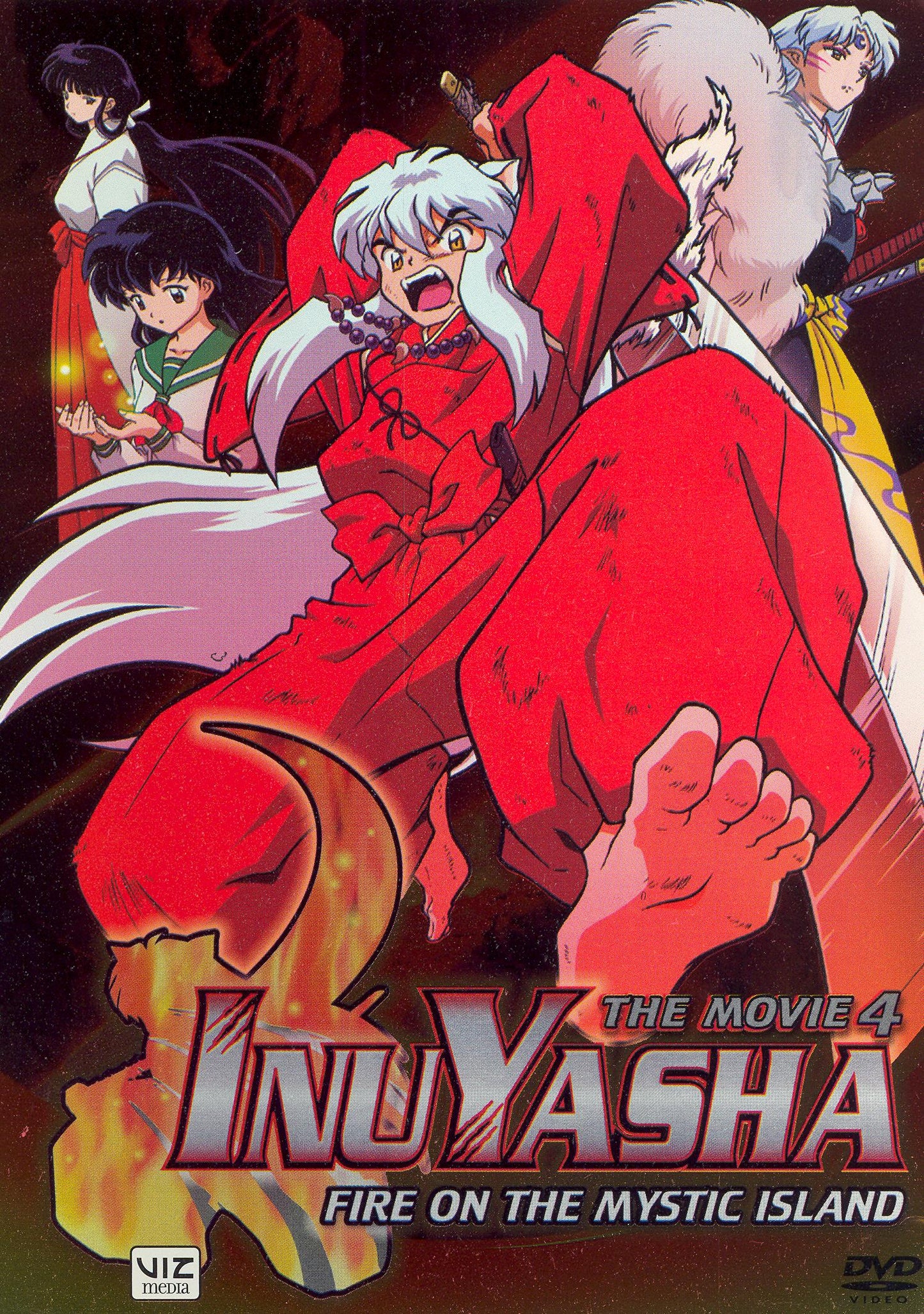 Inu Yasha: The Movie 4 - Fire On The Mystic Island cover art