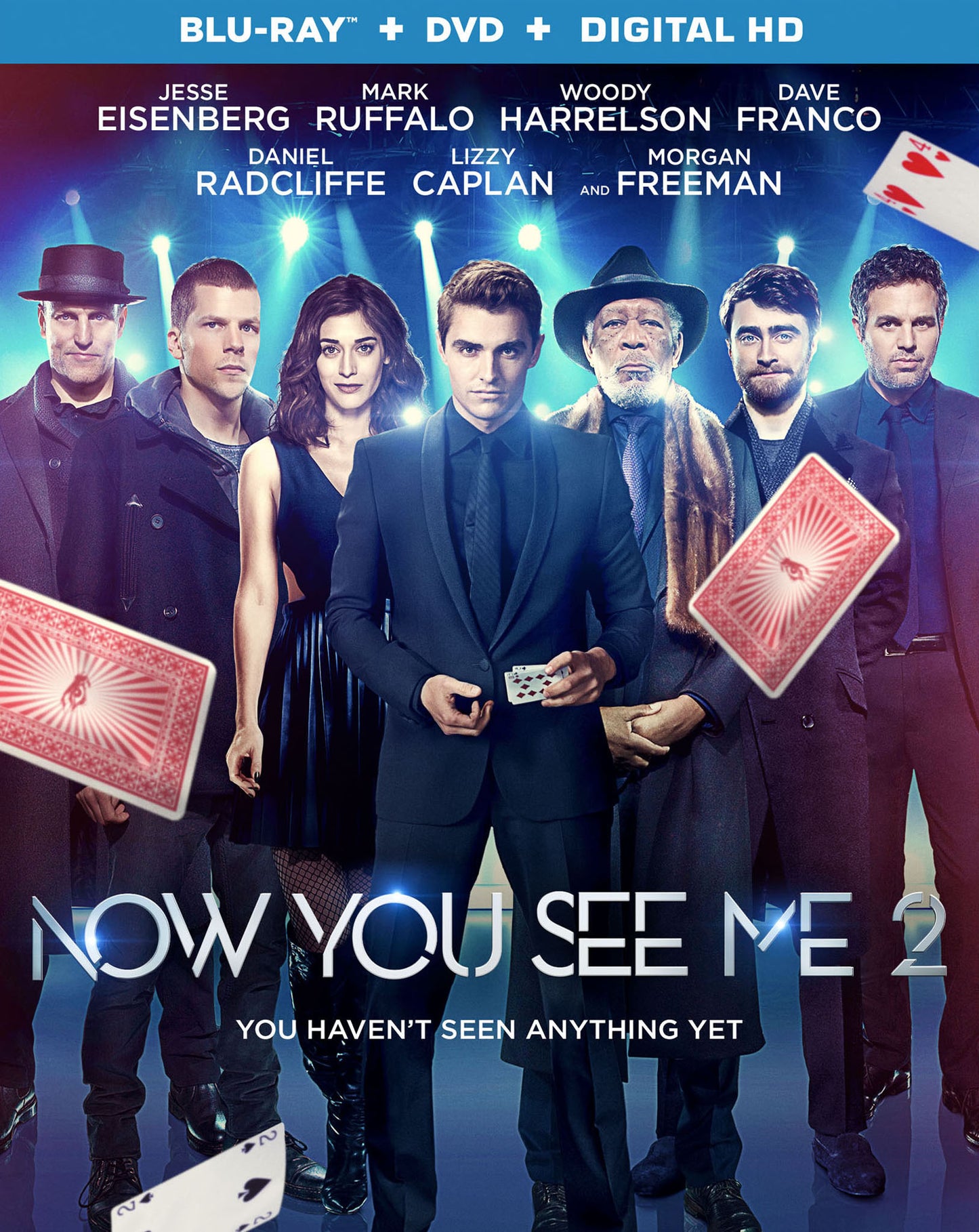 Now You See Me 2 [Includes Digital Copy] [Blu-ray/DVD] cover art