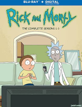 Rick and Morty: The Complete Seasons 1-3 cover art