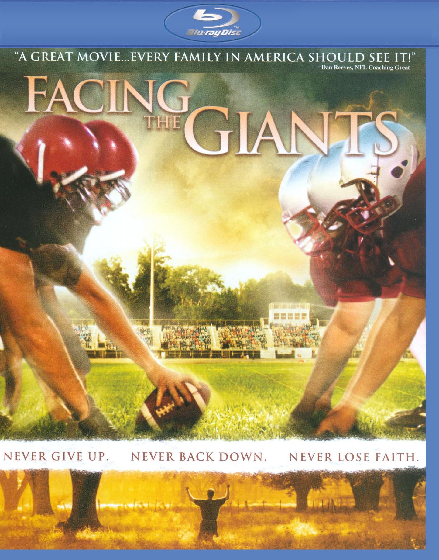 Facing the Giants [Blu-ray] cover art