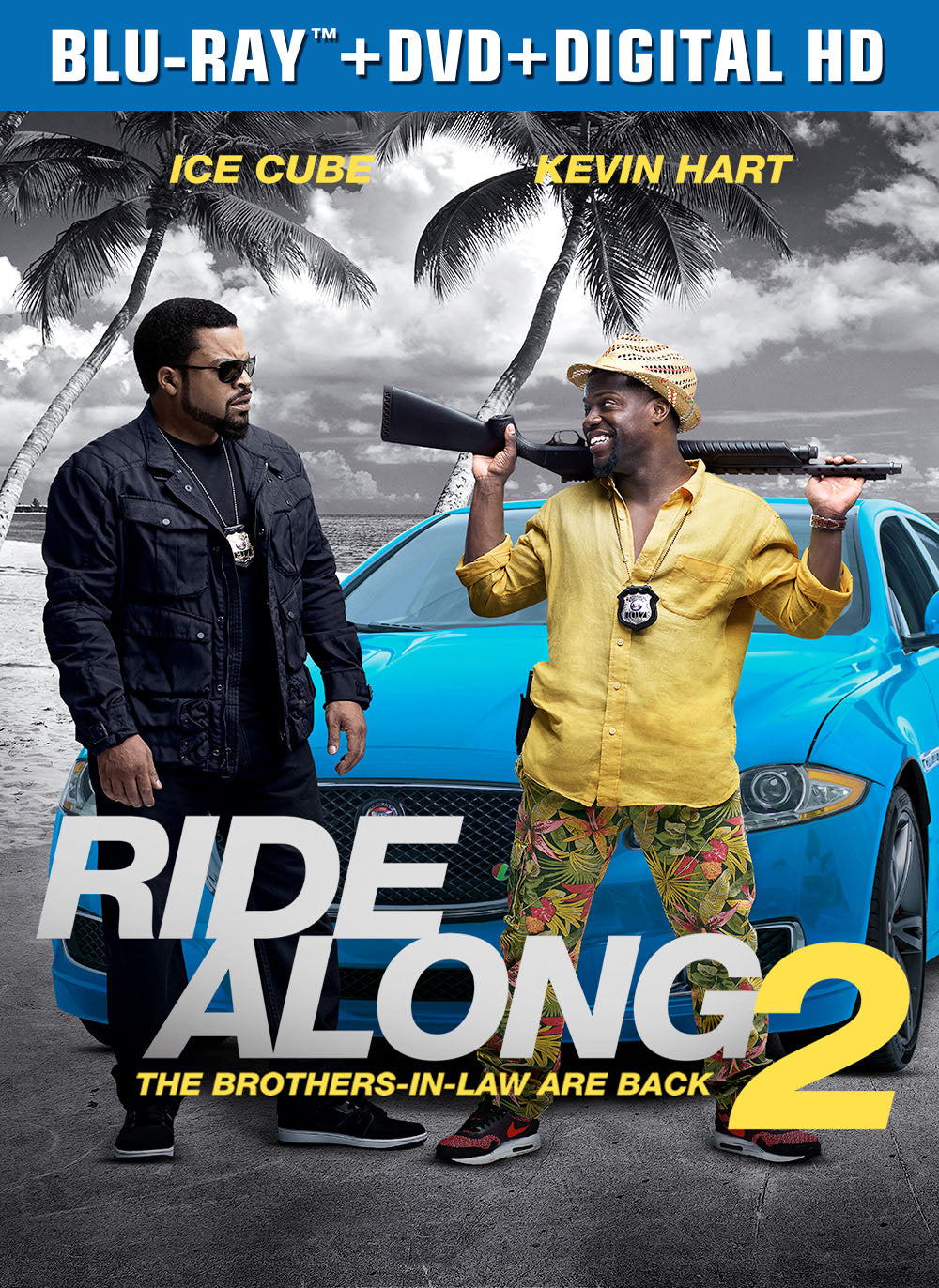 Ride Along 2 [Includes Digital Copy] [Blu-ray/DVD] cover art