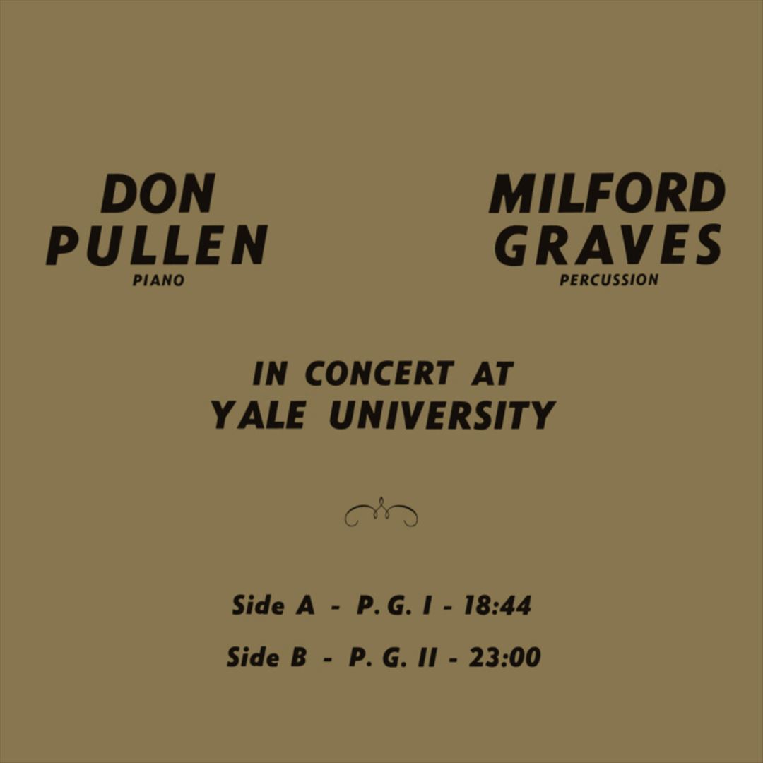 In Concert at Yale University cover art