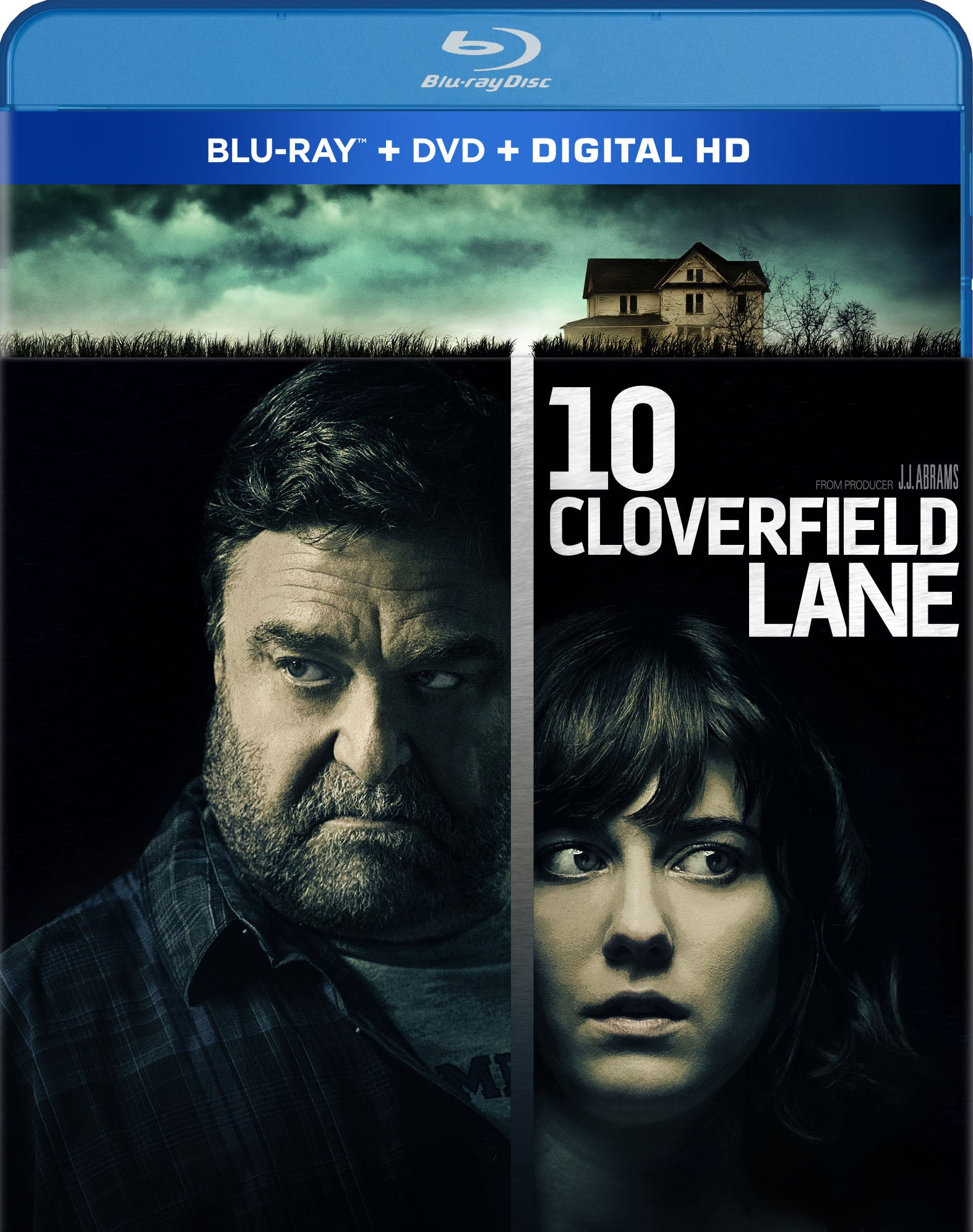 10 Cloverfield Lane [Includes Digital Copy] [Blu-ray/DVD] cover art
