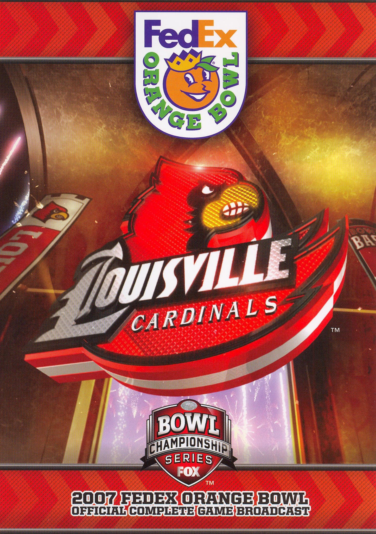 2007 Fedex Orange Bowl Game: Official Complete Game Broadcast cover art