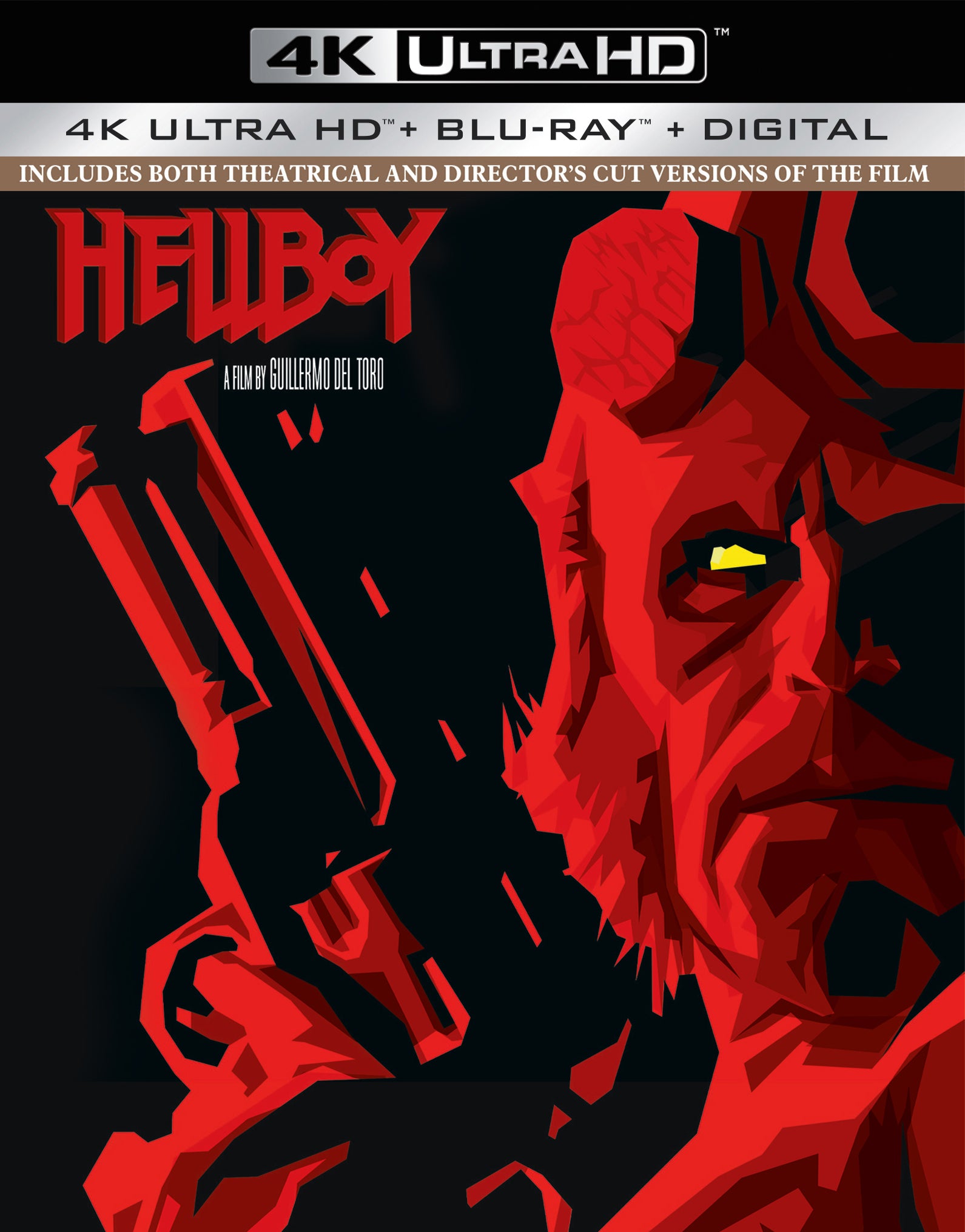 Hellboy [Includes Digital Copy] [4K Ultra HD Blu-ray/Blu-ray] cover art