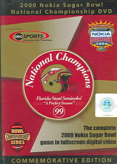 2000 Nokia Sugar Bowl National Championship cover art