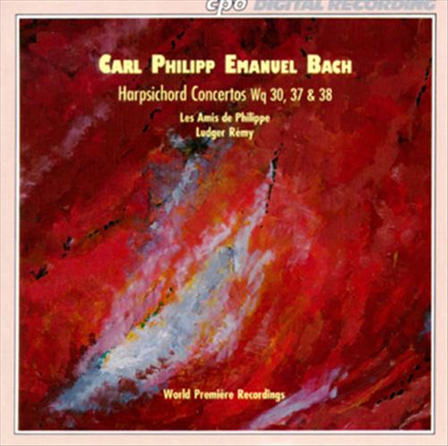 Carl Philipp Emanuel Bach: Harpsichord Concertos cover art