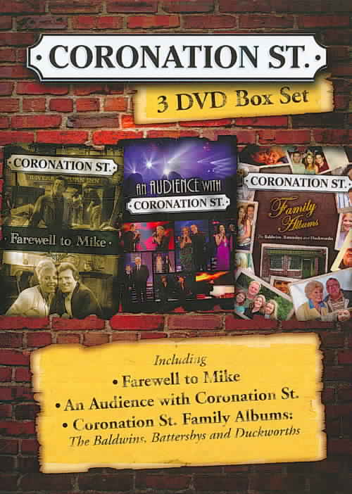 Coronation St - 3 DVD Box Set cover art