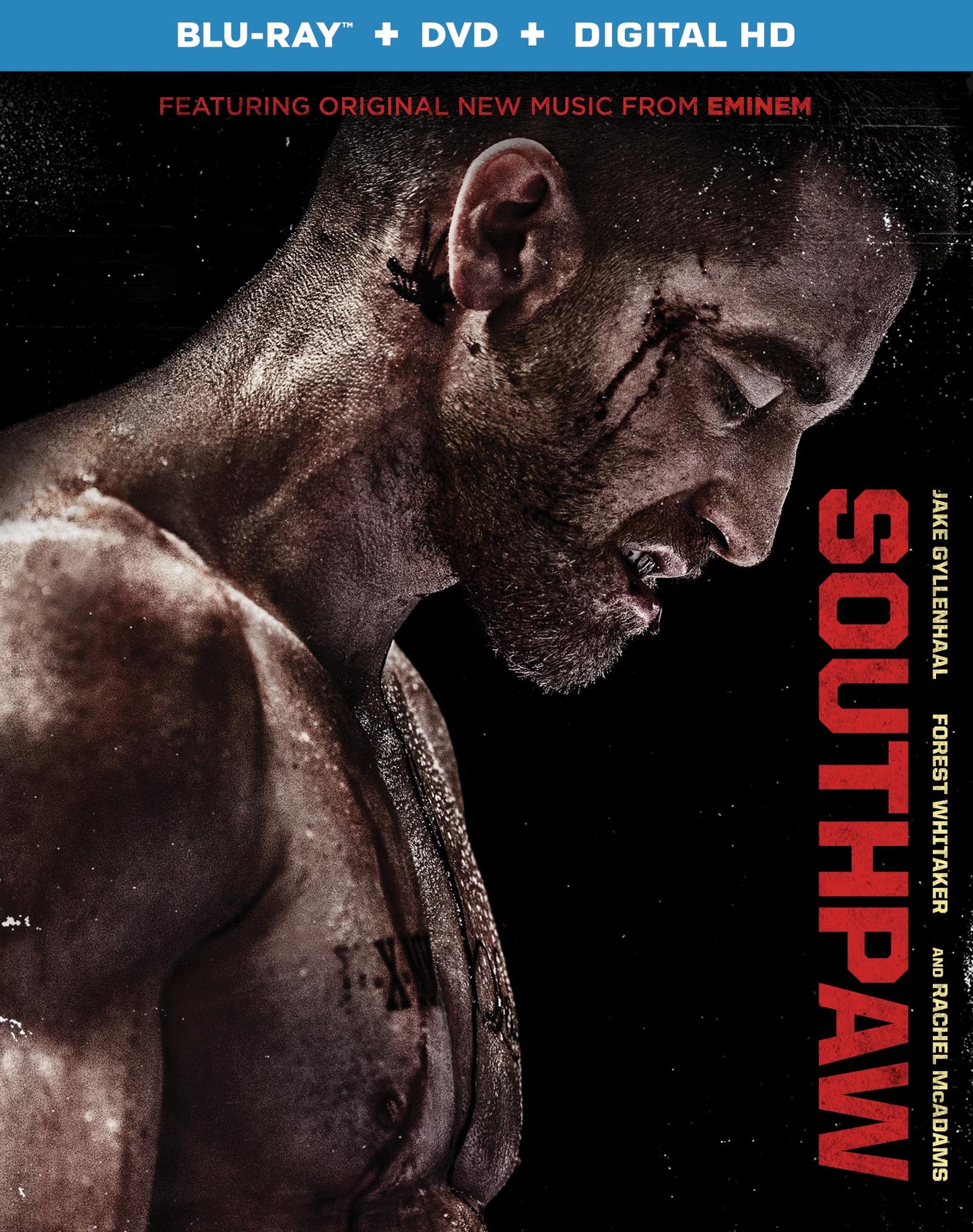Southpaw [Includes Digital Copy] [Blu-ray/DVD] cover art
