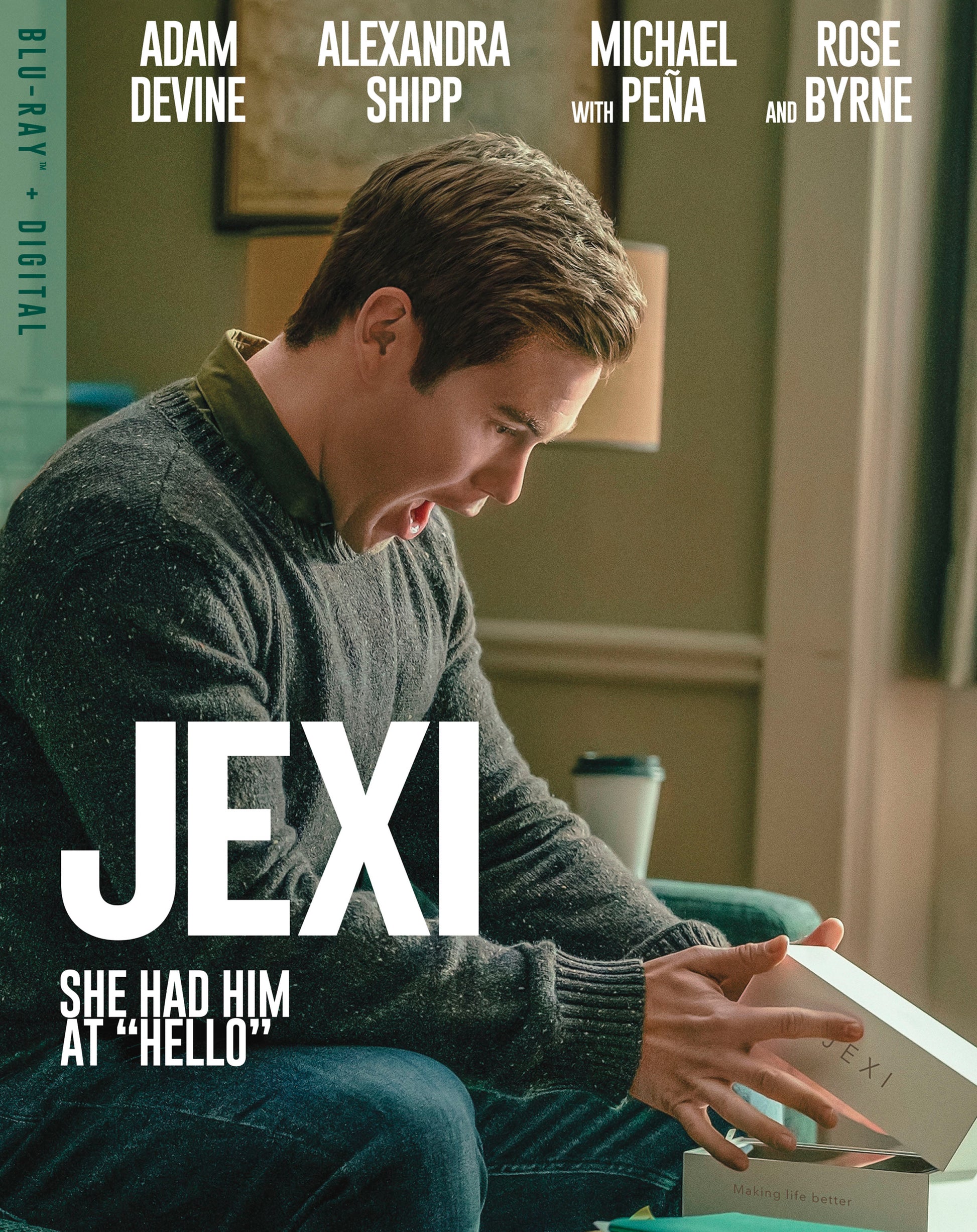 Jexi [Includes Digital Copy] [Blu-ray] cover art