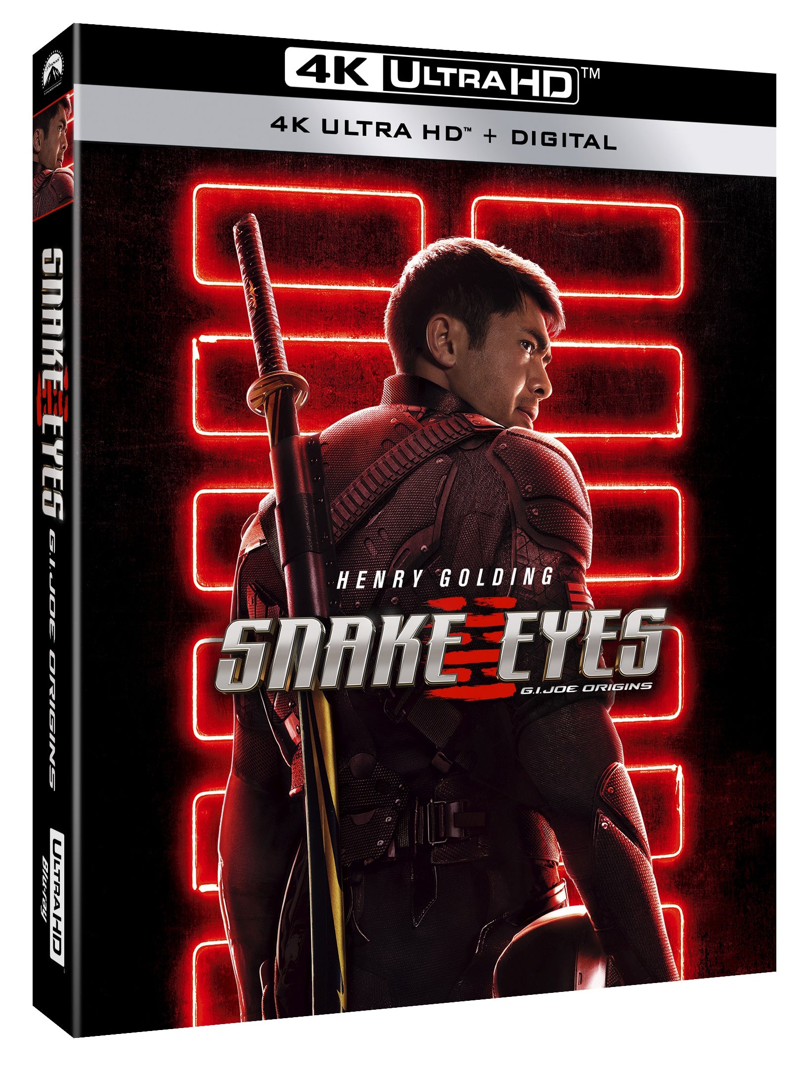 Snake Eyes: G.I. Joe Origins [Includes Digital Copy] [4K Ultra HD Blu-ray] cover art