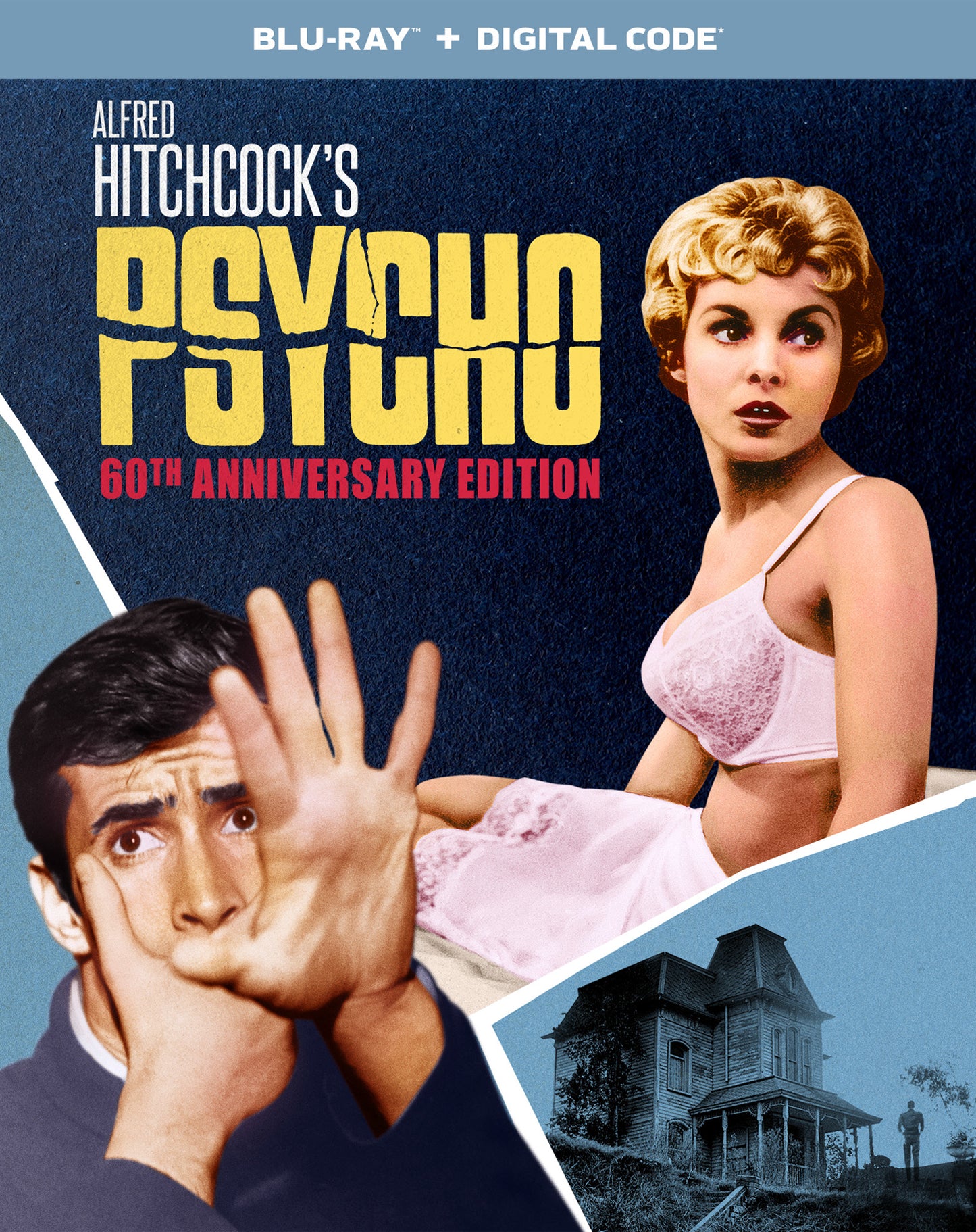 Psycho [60th Anniversary Edition] [Blu-ray] cover art