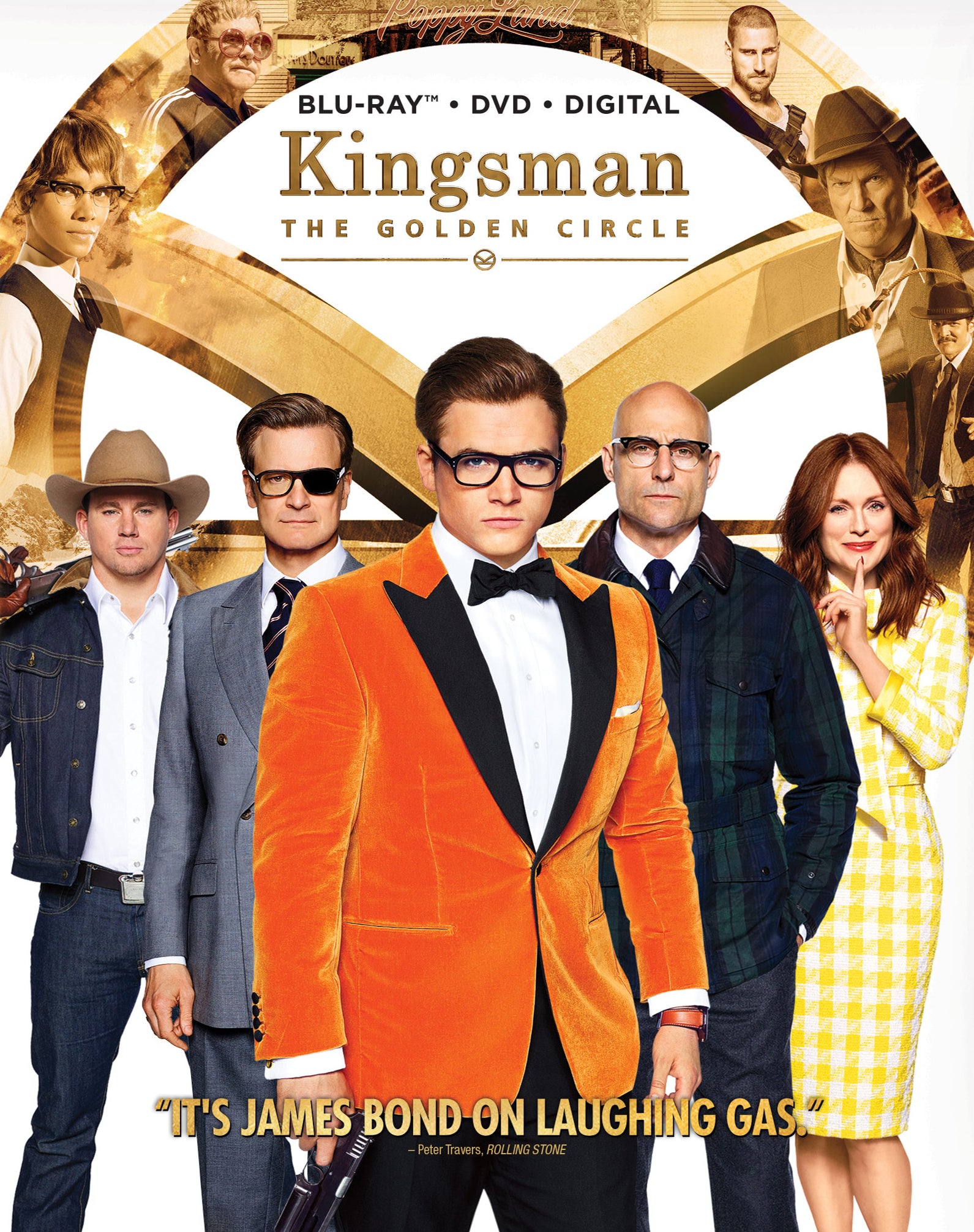 Kingsman: The Golden Circle [Includes Digital Copy] [Blu-ray/DVD] cover art