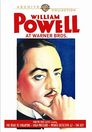 William Powell at Warner Bros. cover art