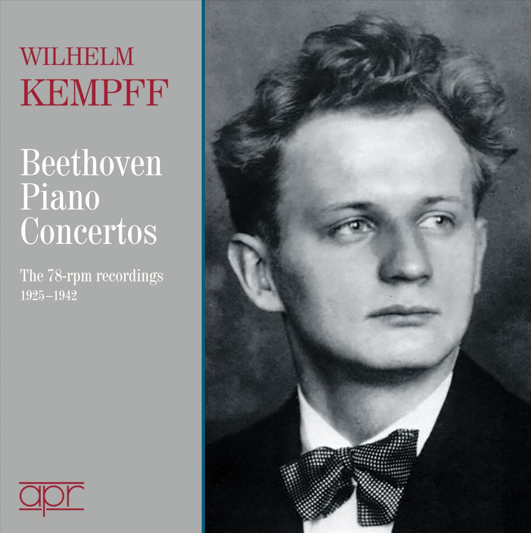 Beethoven: Piano Concertos - The 78-rpm recordings, 1925-1942 cover art