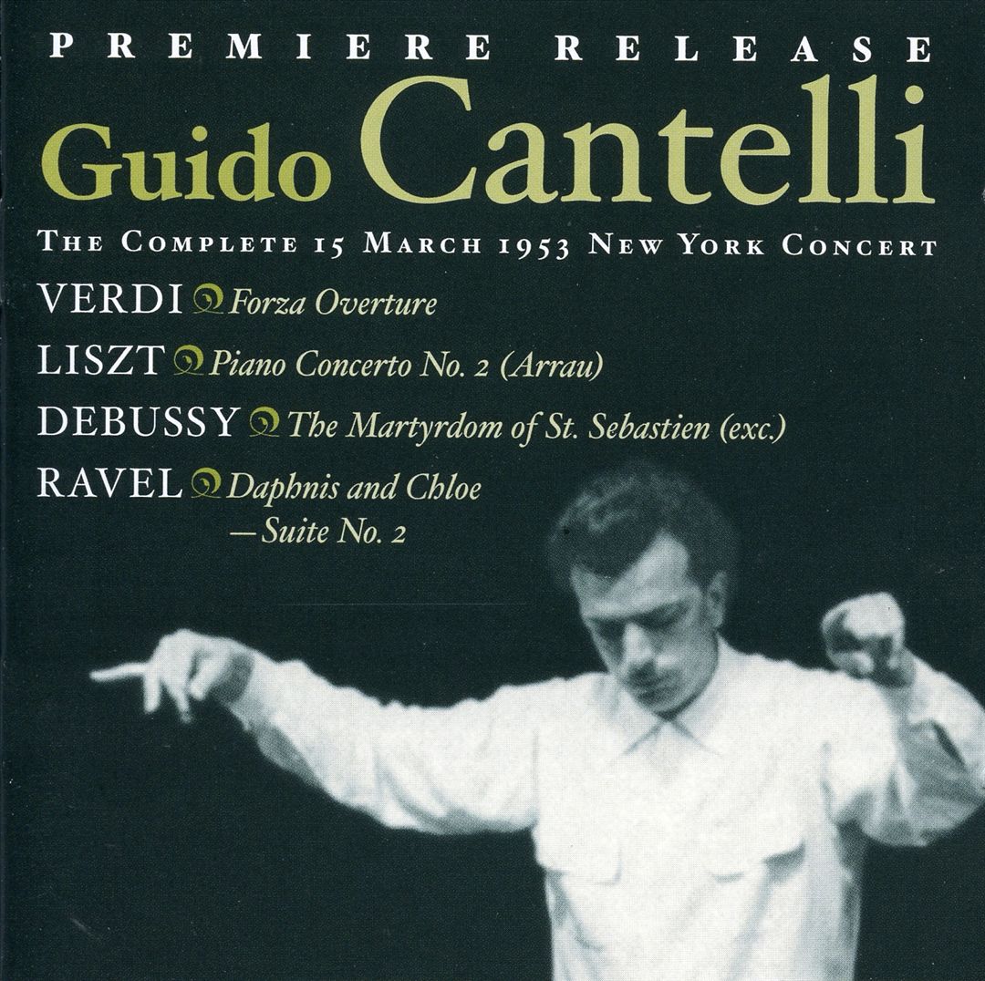 Guido Cantelli: The Complete March 15, 1953 New York Concert cover art