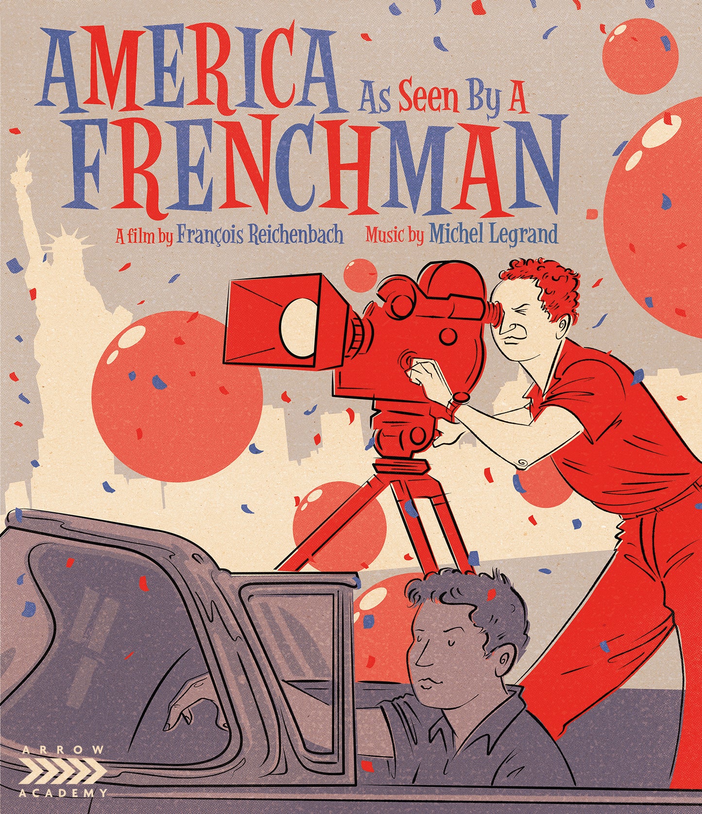 America as Seen by a Frenchman [Blu-ray] cover art