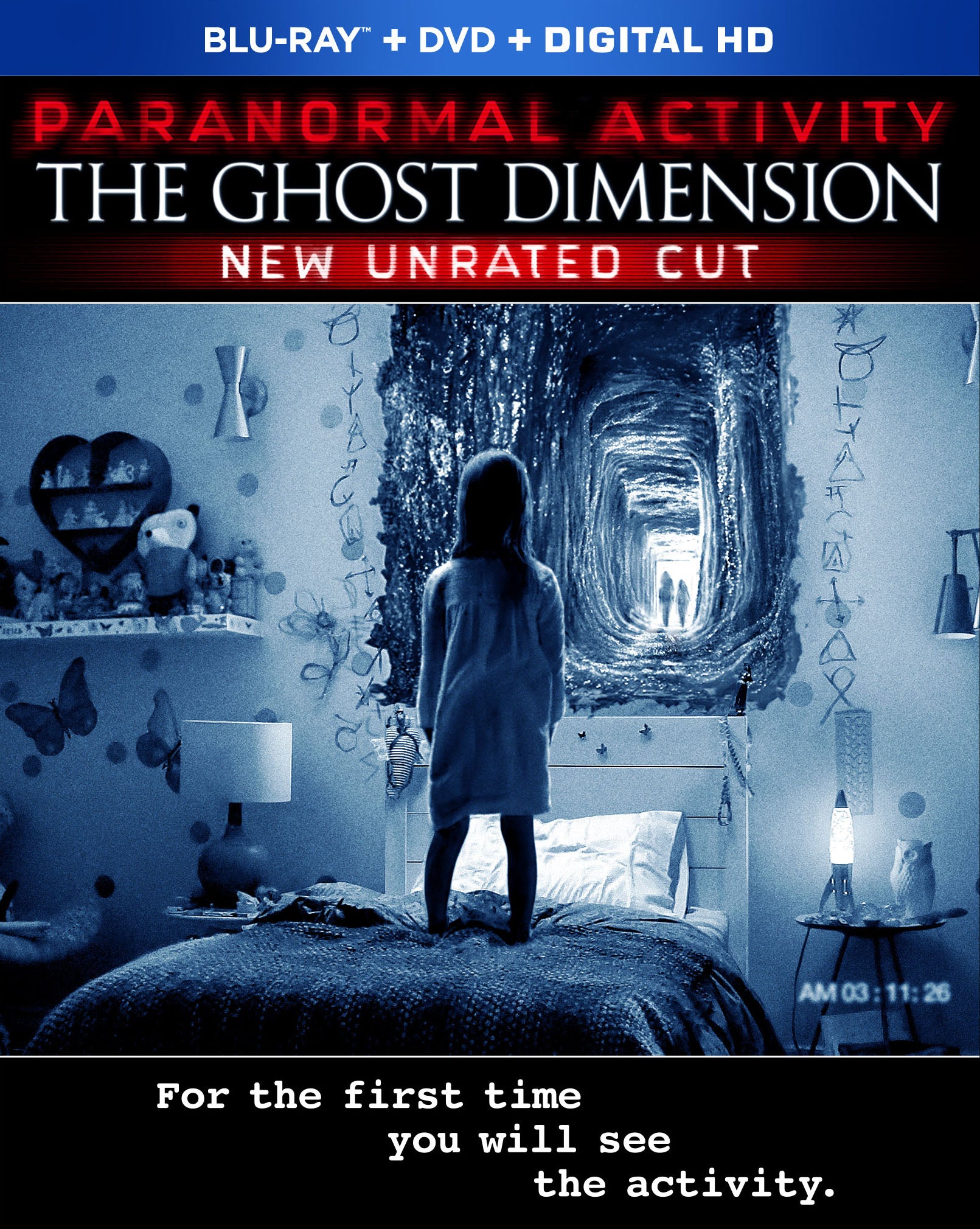 Paranormal Activity: The Ghost Dimension [Blu-ray/DVD] cover art