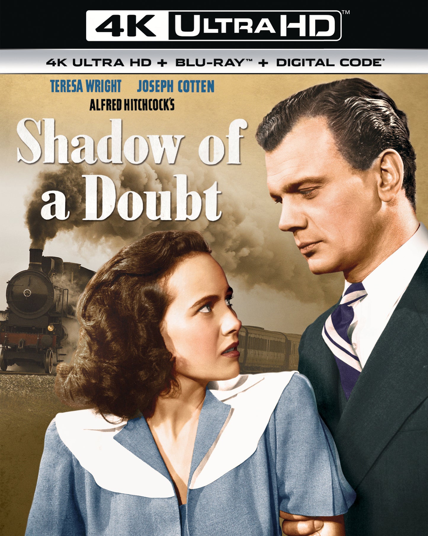 Shadow of a Doubt [4K Ultra HD Blu-ray] cover art