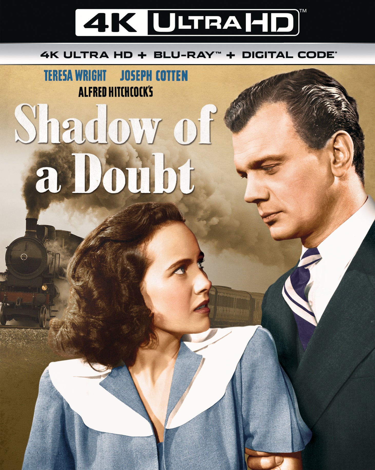 Shadow of a Doubt [4K Ultra HD Blu-ray] cover art