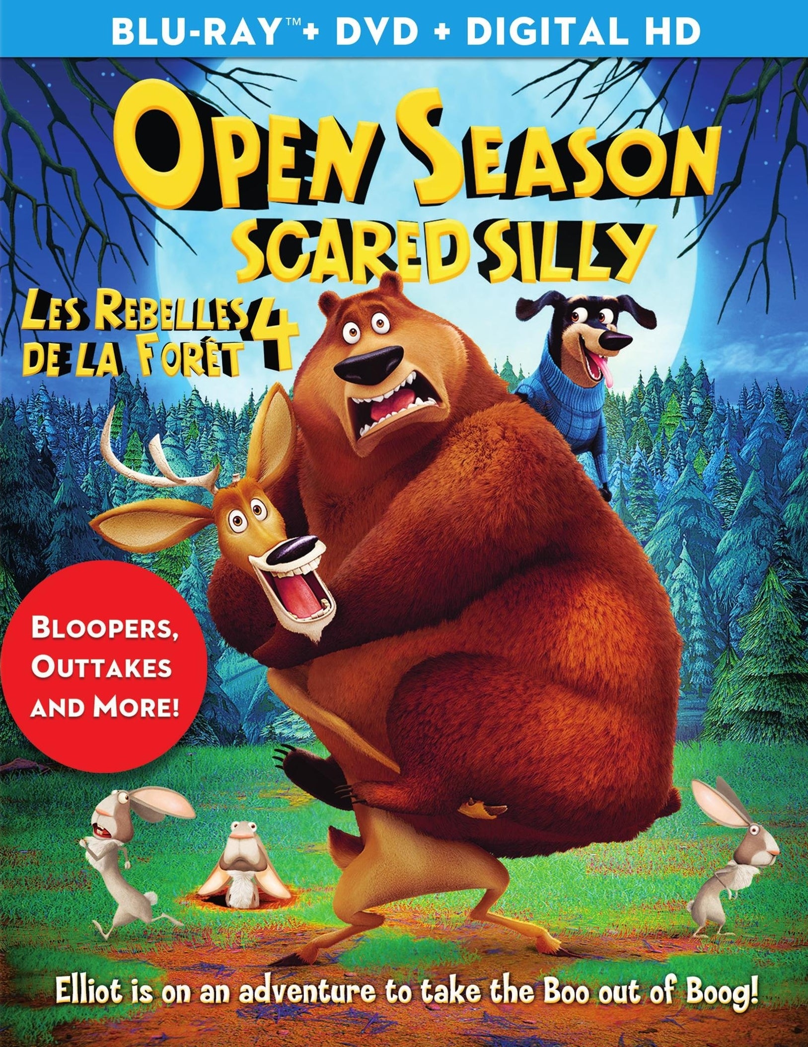 Open Season: Scared Silly [Bilingual] [Blu-ray/DVD] cover art