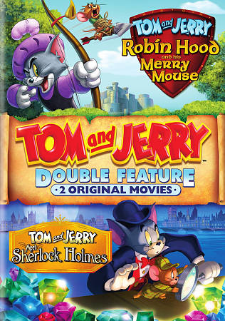 Tom and Jerry: Robin Hood and His Merry Mouse/Meet Sherlock Holmes cover art