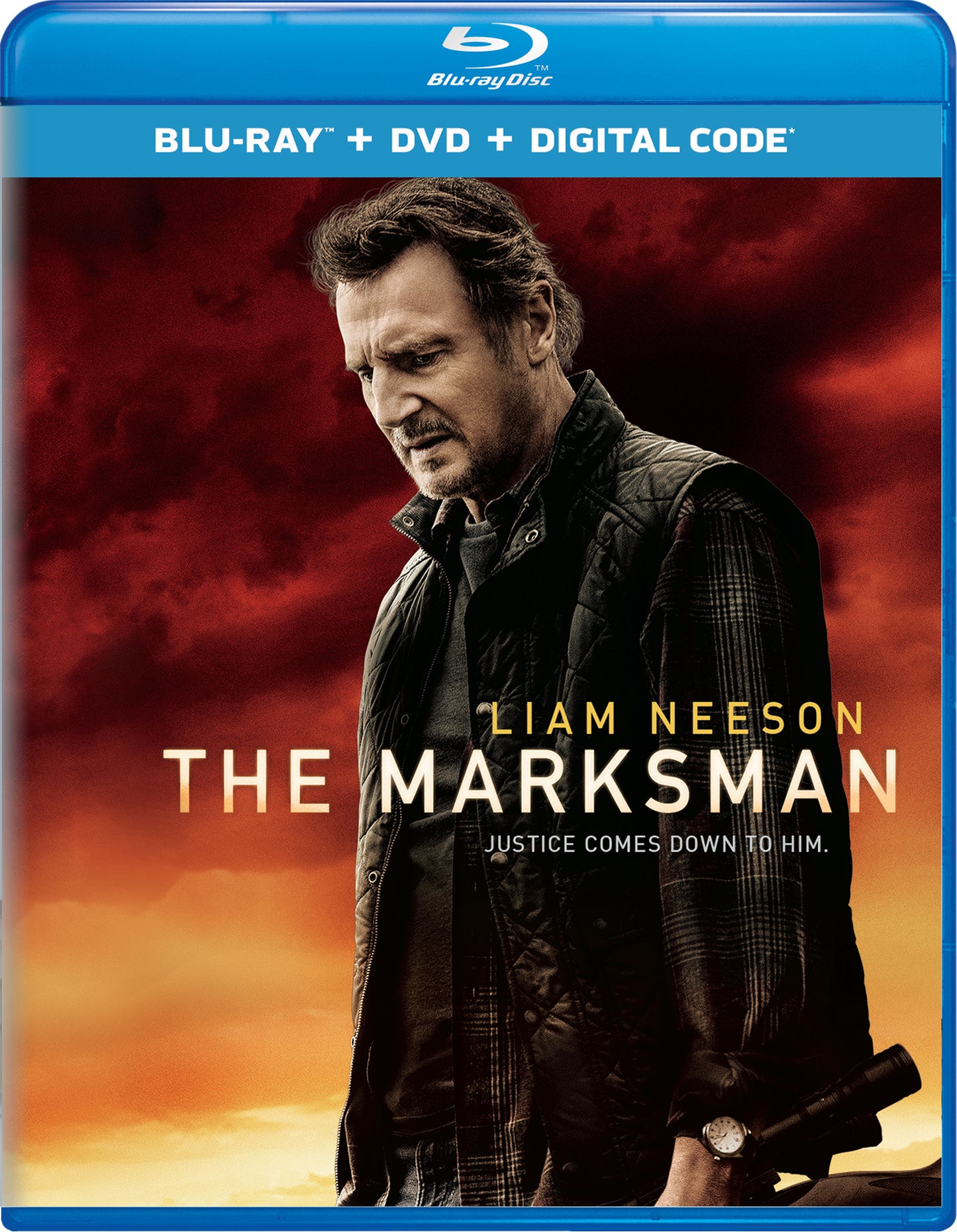 Marksman [Includes Digital Copy] [Blu-ray/DVD] cover art