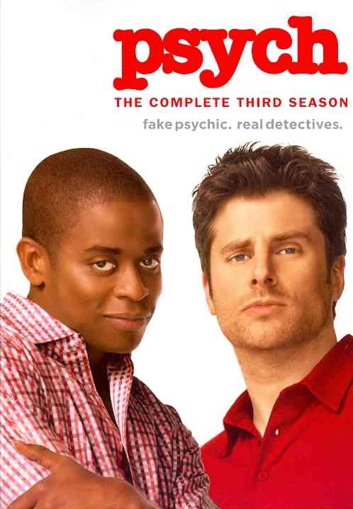 Psych - The Complete Third Season cover art
