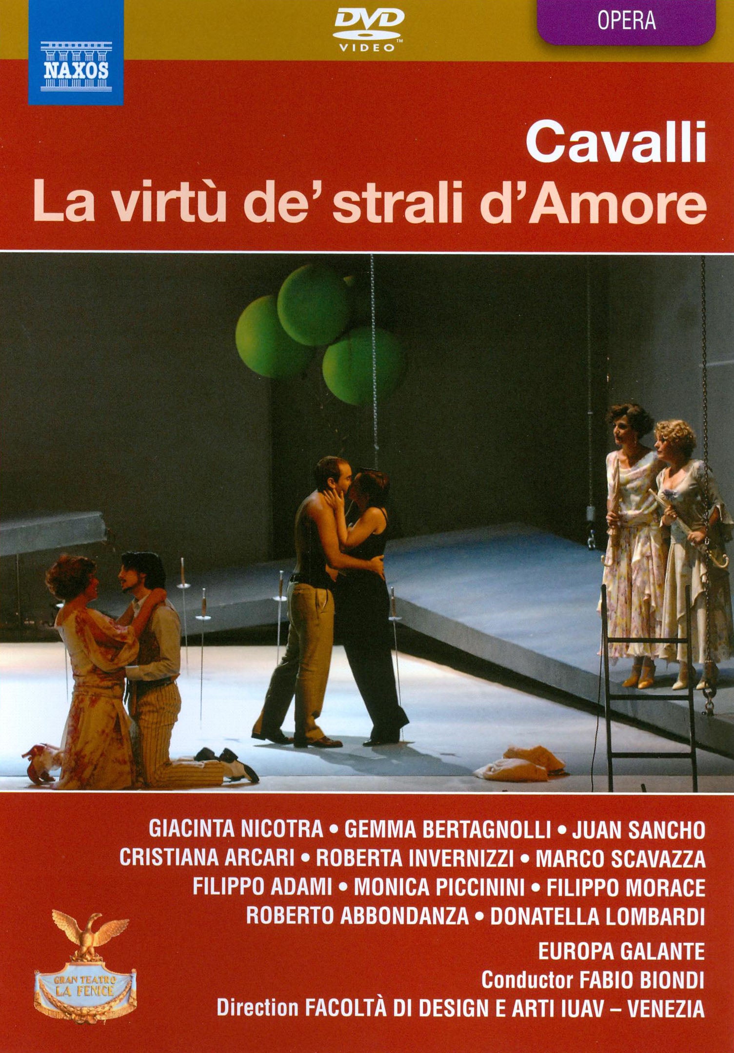 Francesco Cavalli - Virtu' De' Strali D'Amore (La) (2 Dvd) cover art