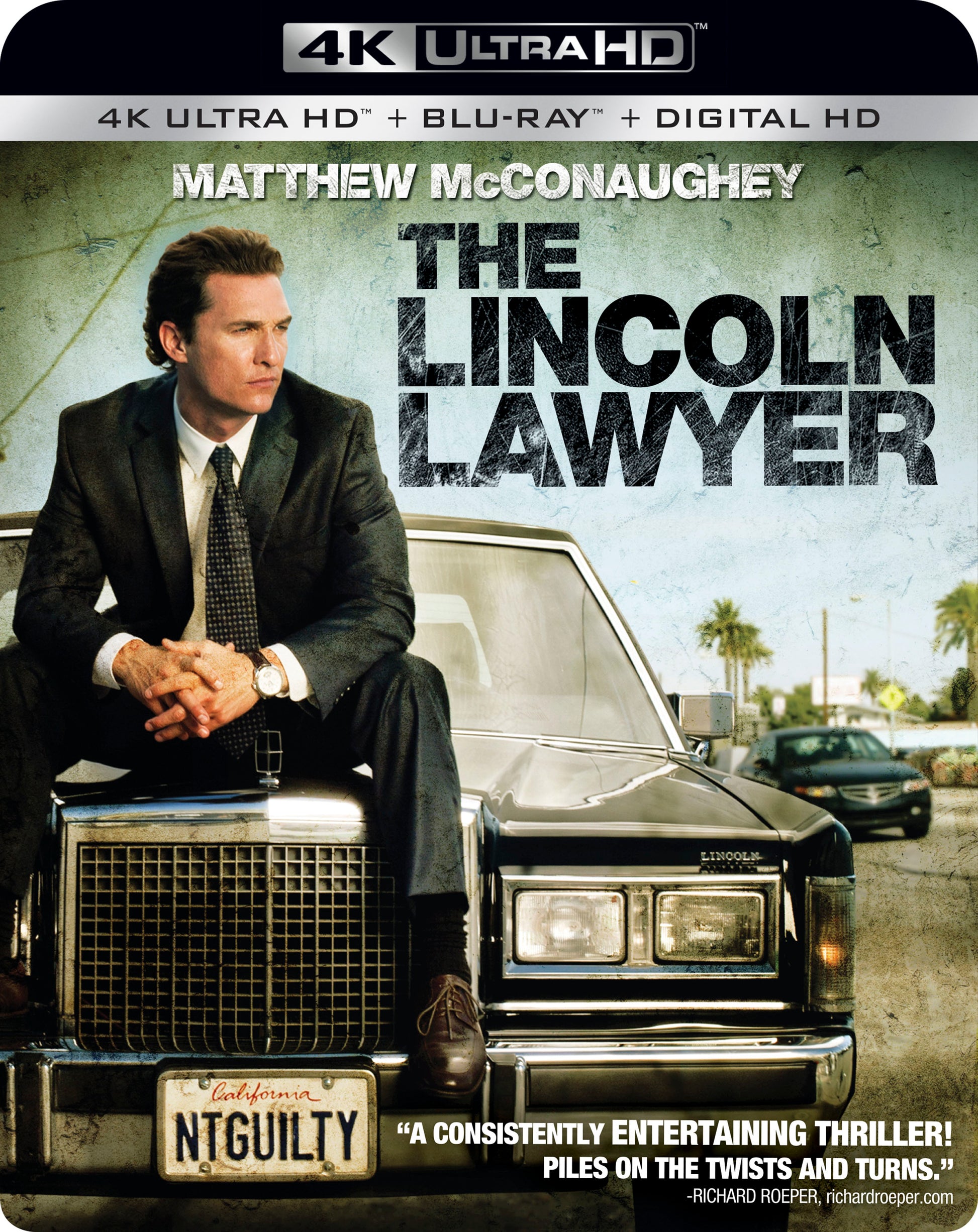 Lincoln Lawyer [4K Ultra HD Blu-ray] [2 Discs] cover art