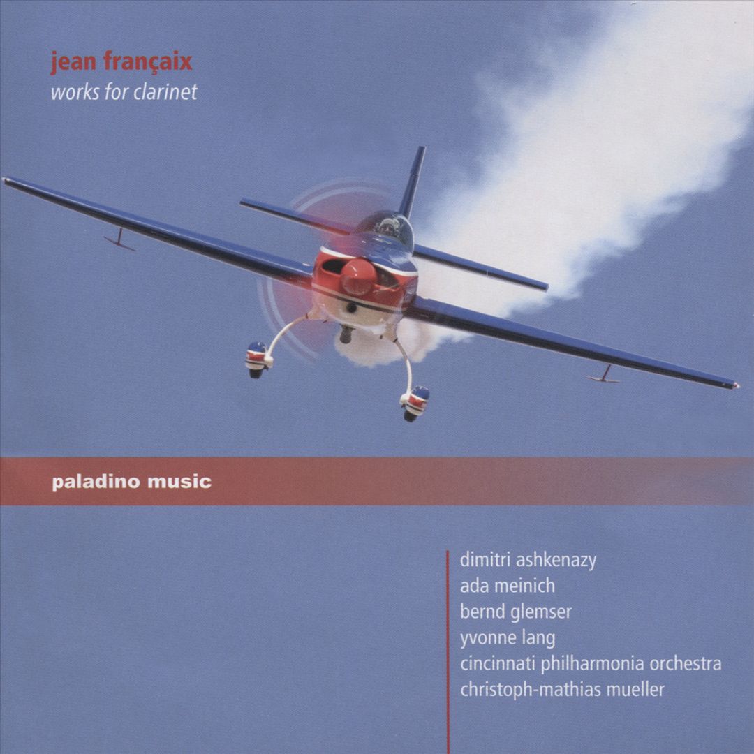 Jean Francaix: Works for Clarinet cover art