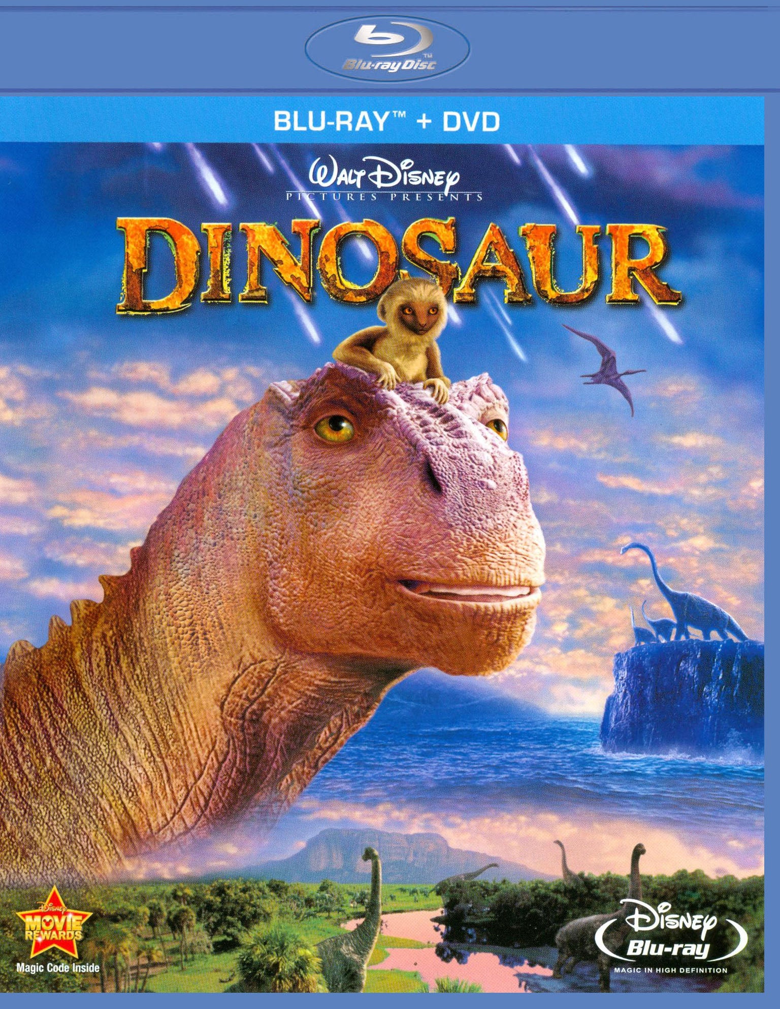 Dinosaur [2 Discs] [Blu-ray/DVD] cover art
