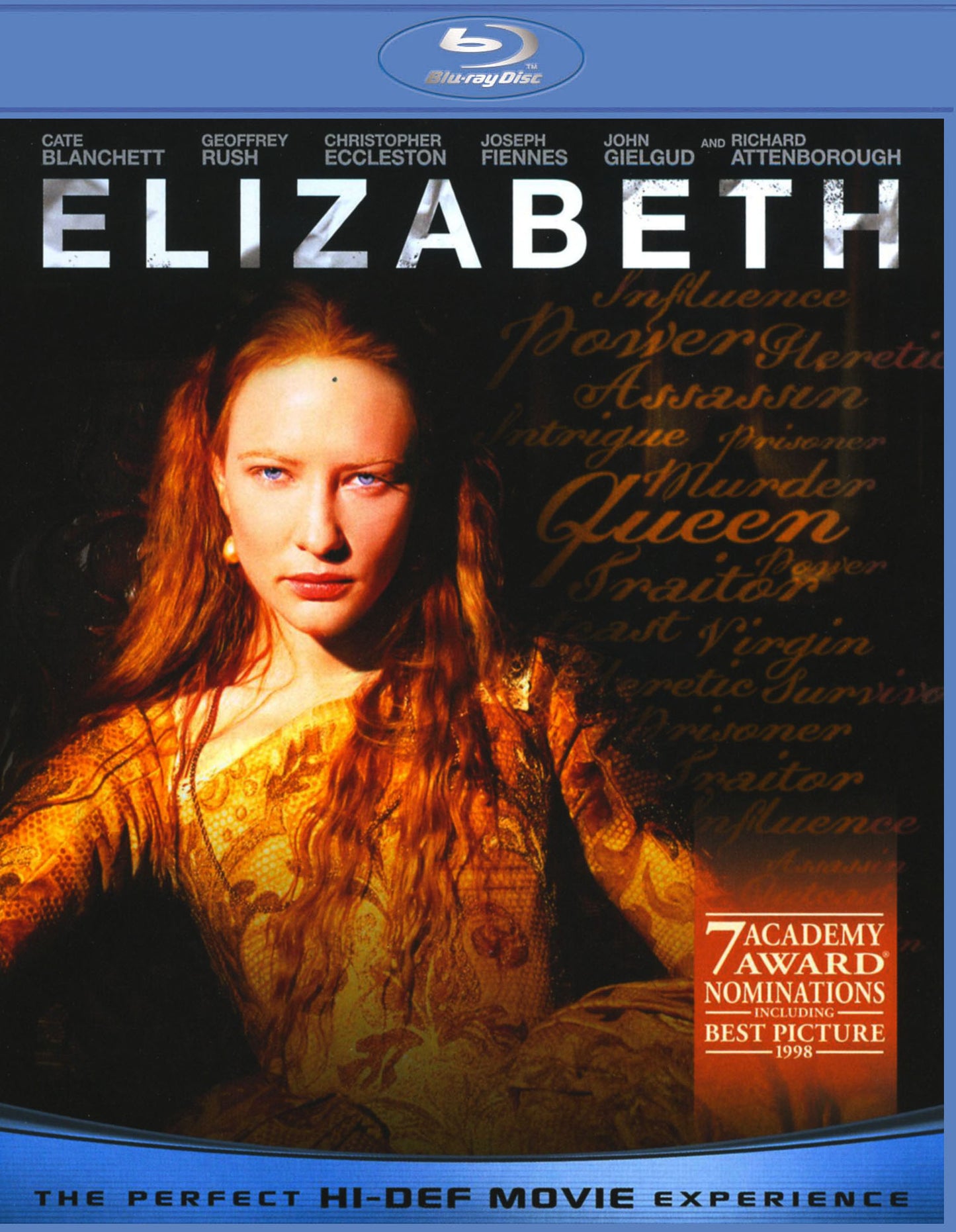 Elizabeth [Blu-ray] cover art